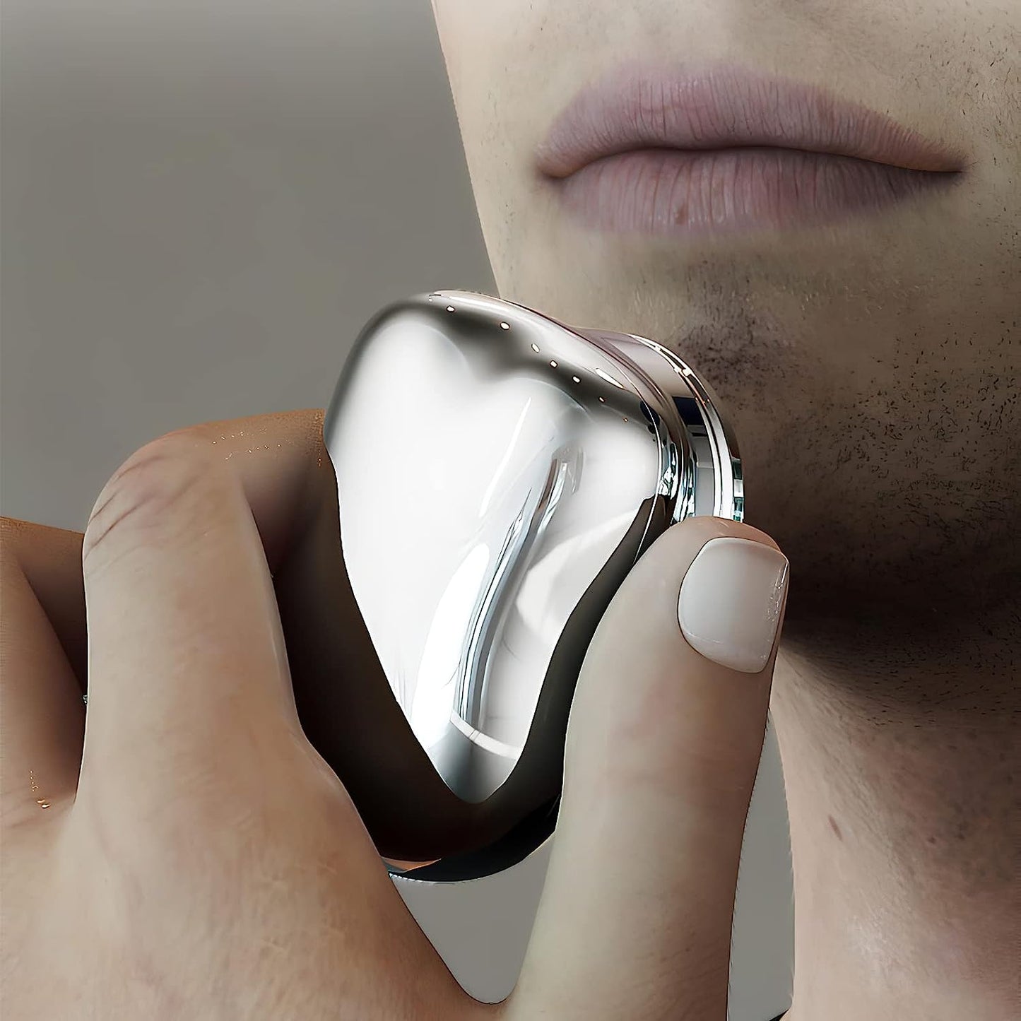 6539 Mini Electric Shaver Portable Pocket Fashion Rechargeable Wireless Beard Hair Razor For Men And Women Home Travel Gift