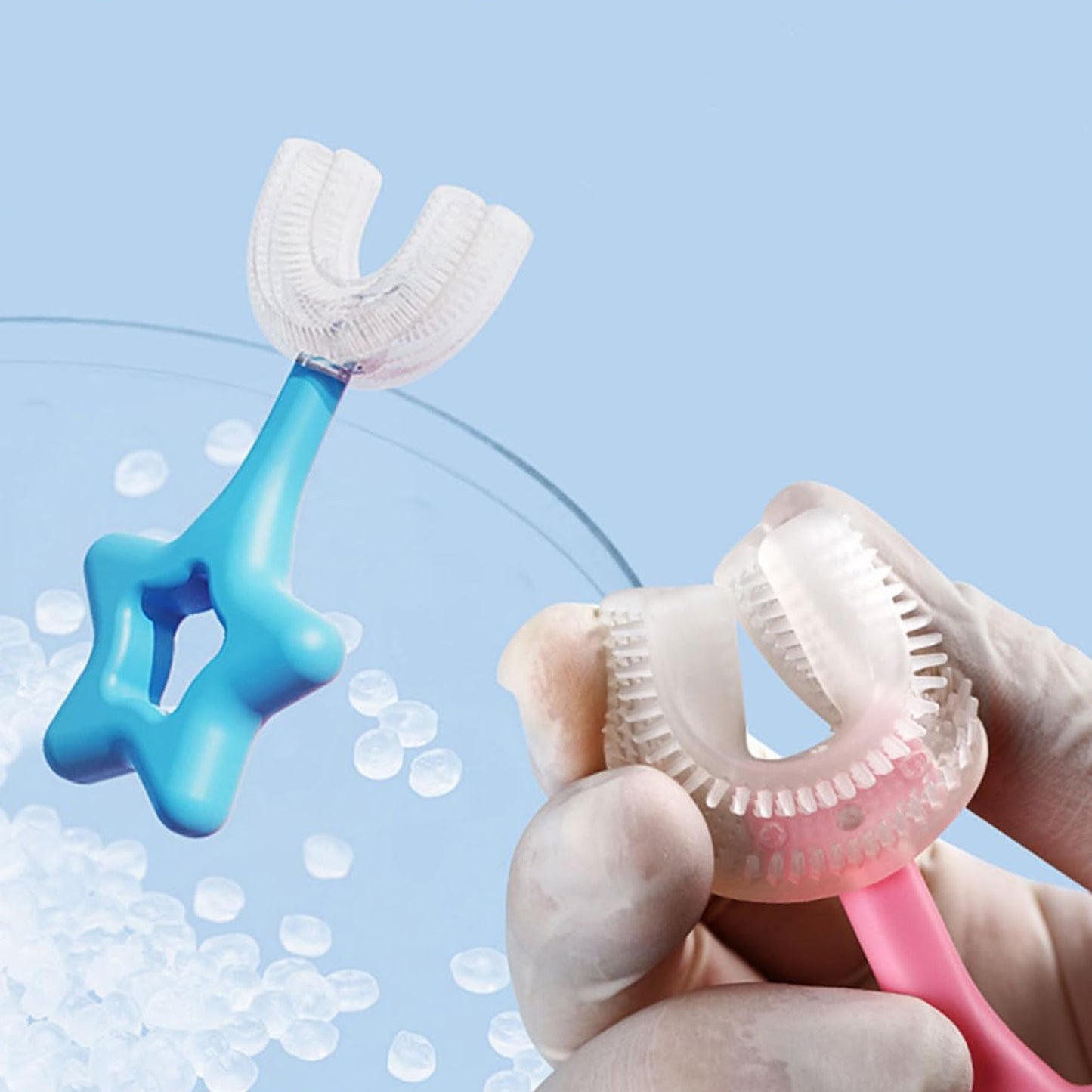 Star-Shaped Kids' Toothbrush