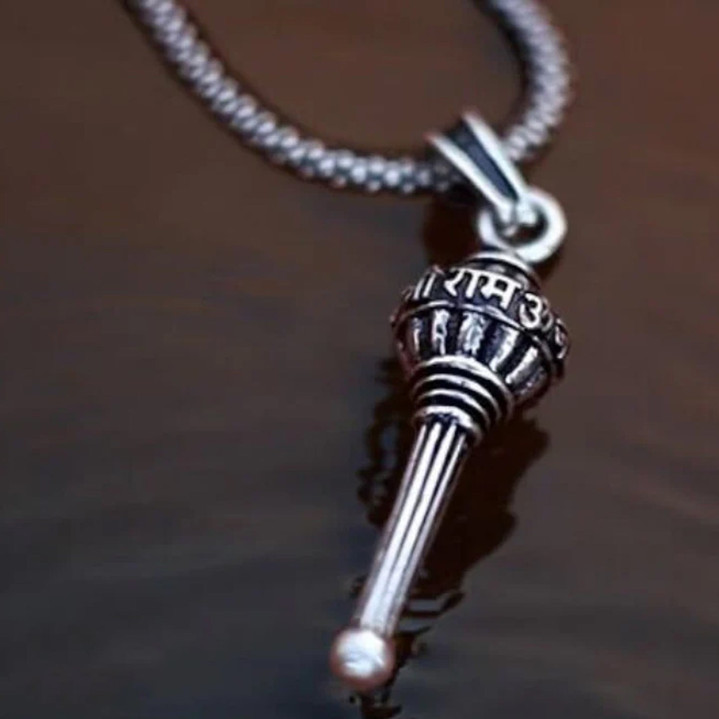 Hanuman Gada Pendant Chain