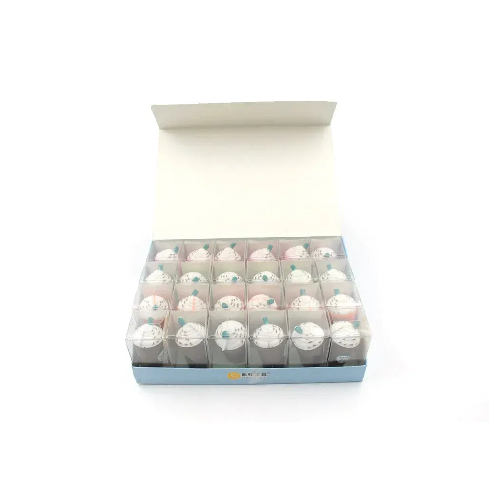 Ice cream pencil sharpeners (24-pack) - office