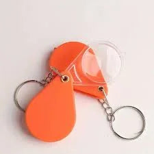 Portable Keychain Magnifier Glass