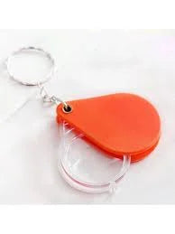 Portable Keychain Magnifier Glass