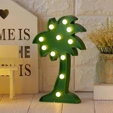 Elegant Coconut LED Lamp