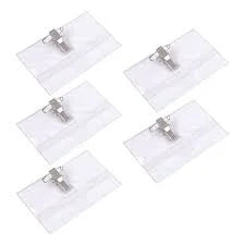 Plastic Clip Name Badges
