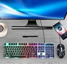 Backlit Gaming Keyboard Mouse