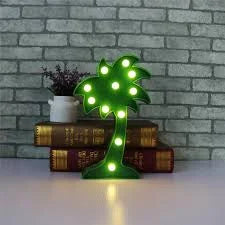 Elegant Coconut LED Lamp