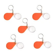 Portable Keychain Magnifier Glass
