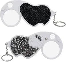 Bright LED Folding Magnifier