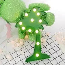 Elegant Coconut LED Lamp