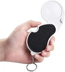 Bright LED Folding Magnifier