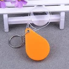 Portable Keychain Magnifier Glass