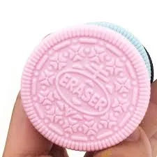 Fun Biscuit-Shaped Eraser