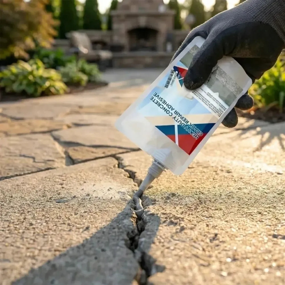 Industrial concrete crack filler