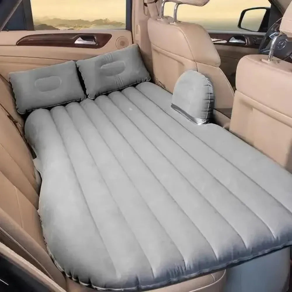 Inflatable car bed mattress
