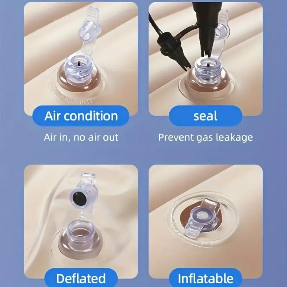 Inflatable car travel bed - car and bike accessories