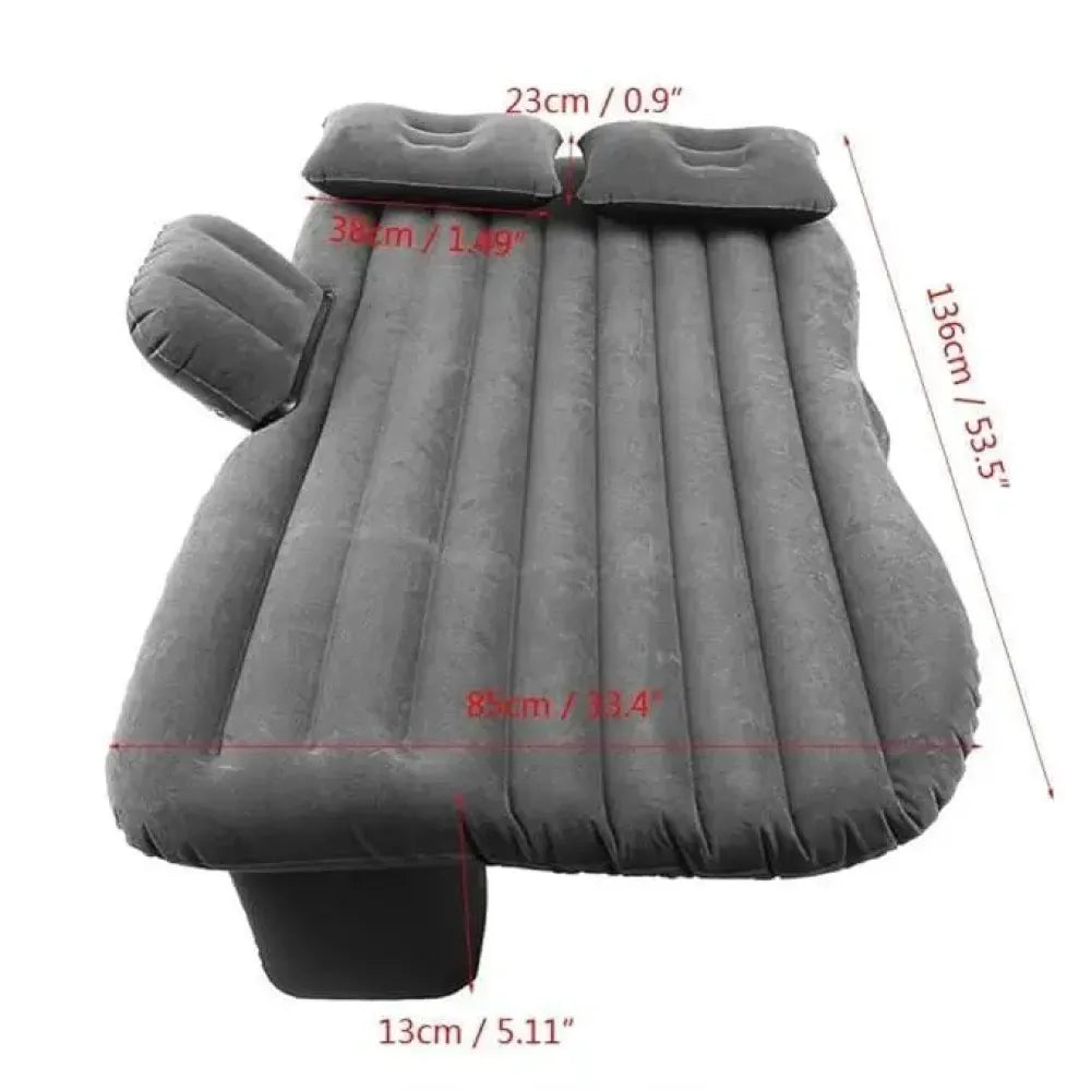 Inflatable car travel bed - car and bike accessories