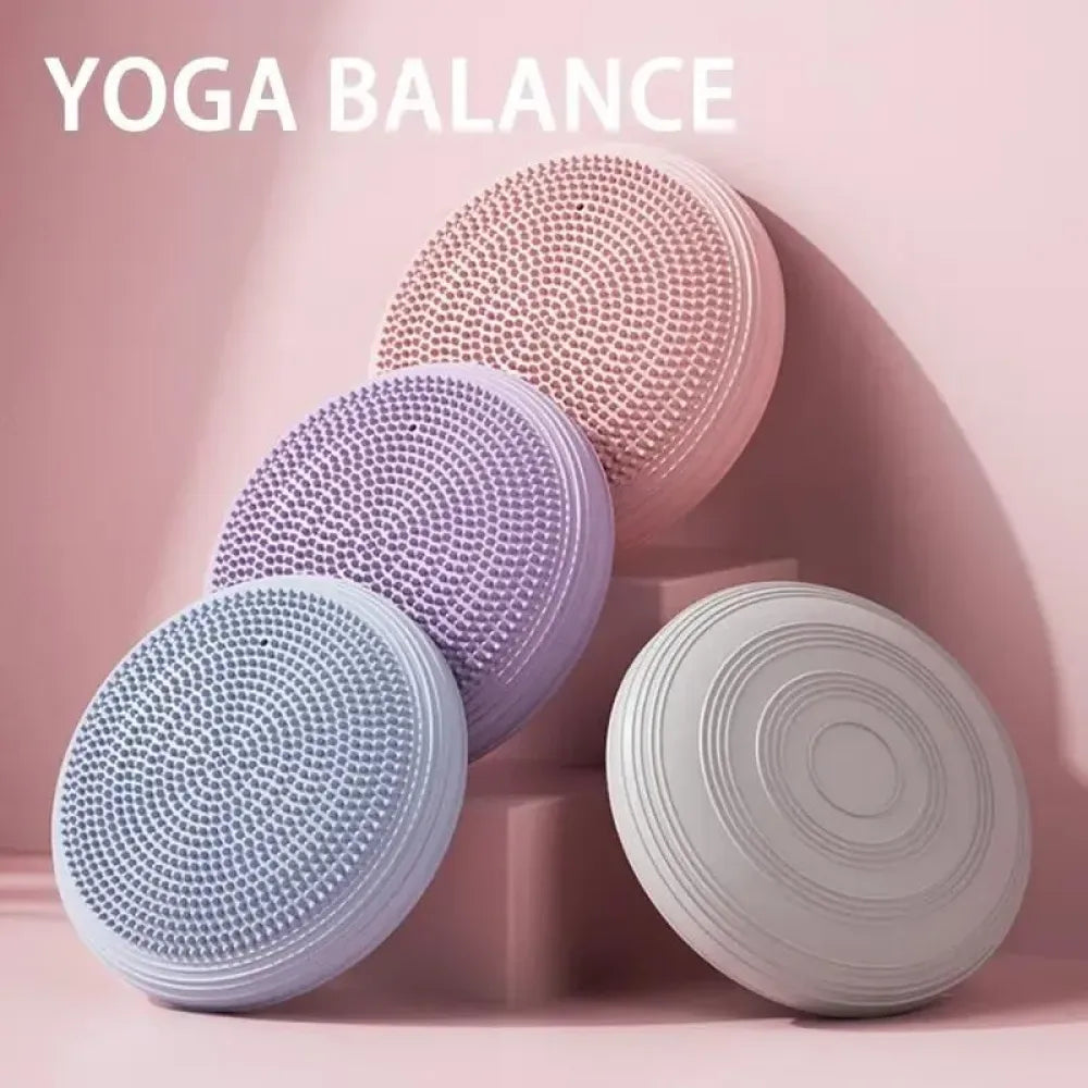 Inflatable core balance pads