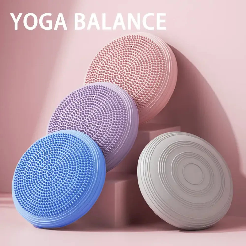 Inflatable core balance pads