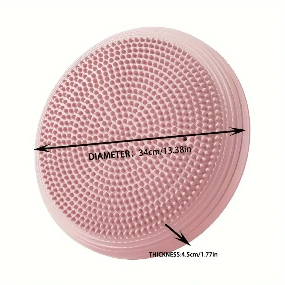 Inflatable core balance pads
