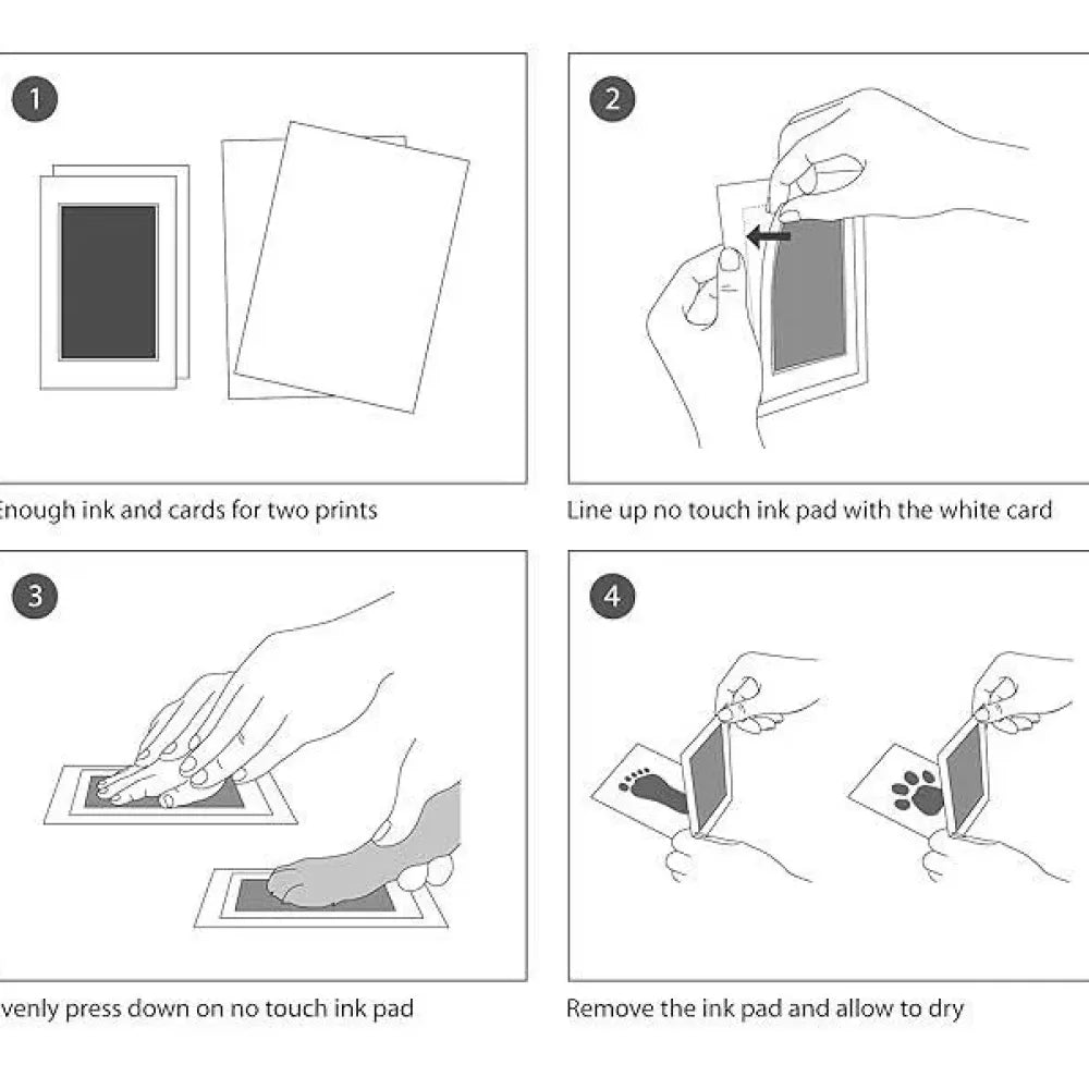 Inkless baby memory kit