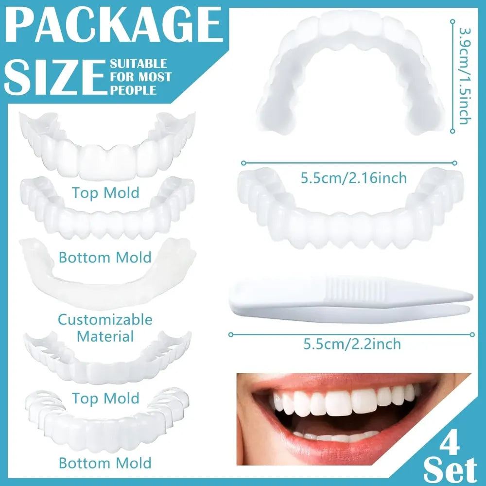 Instant smile cosmetic teeth