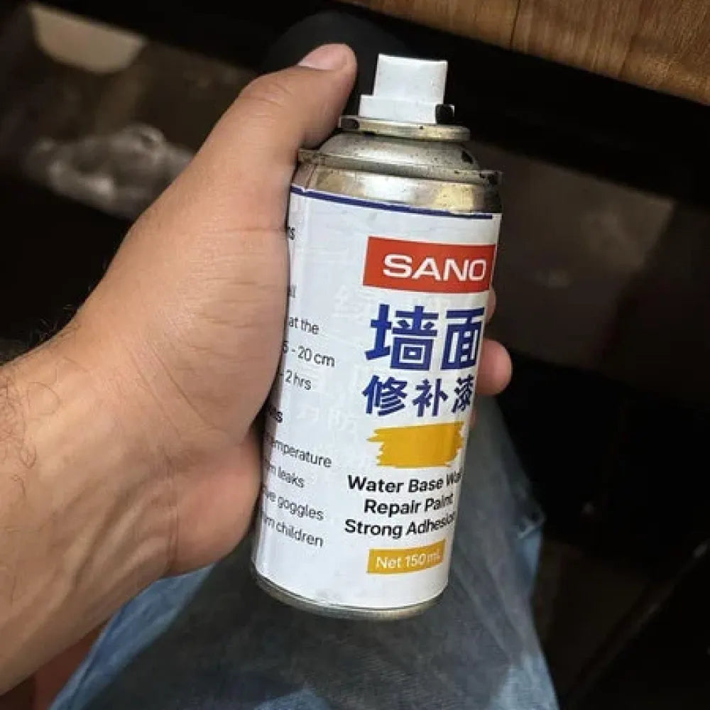 Instant wall repair spray