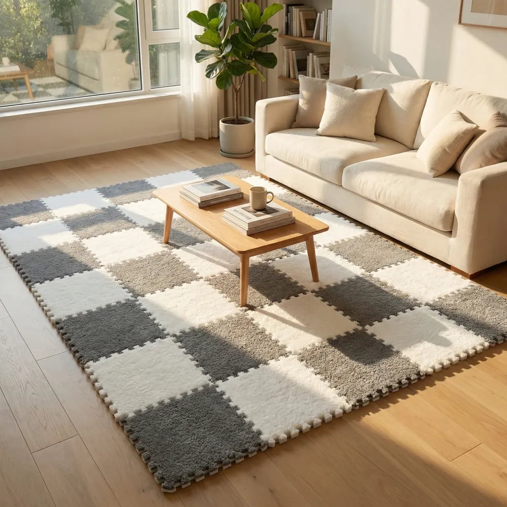 Interlocking foam carpet tiles - potential heroes