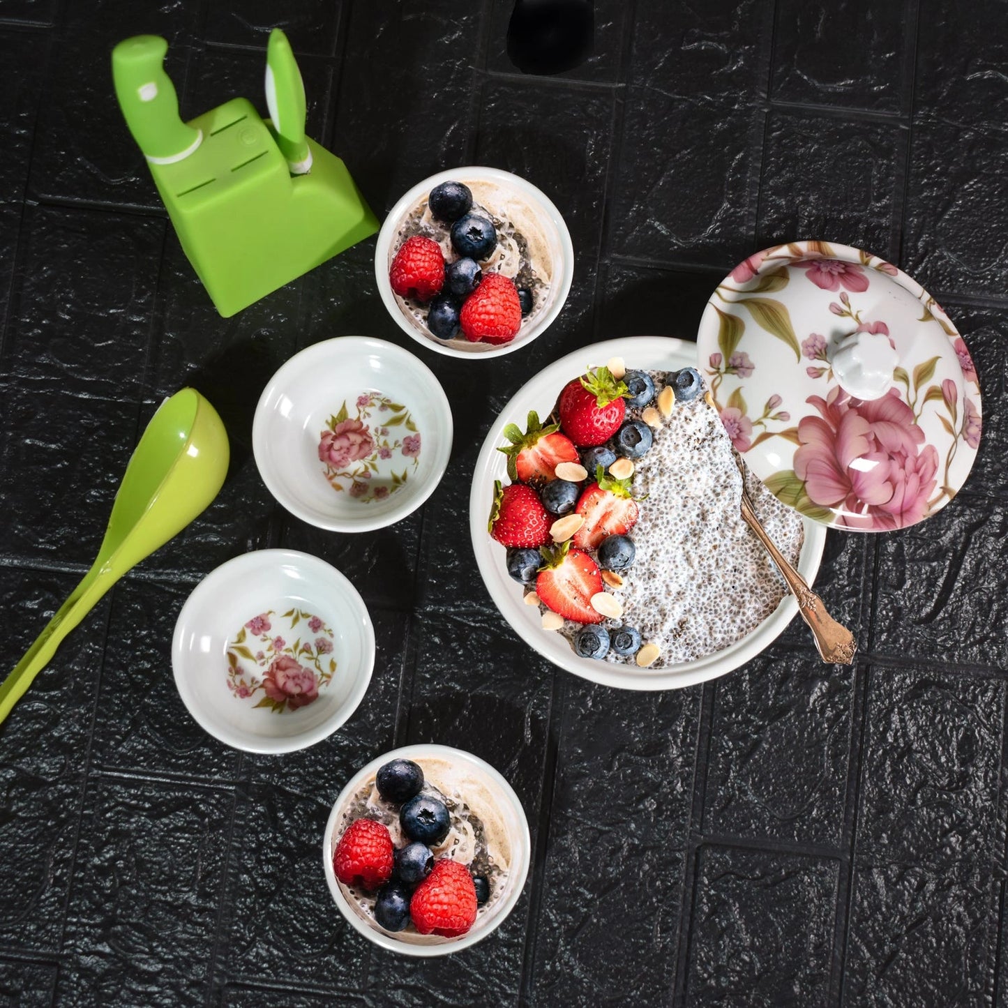 5 Pc Pudding Set