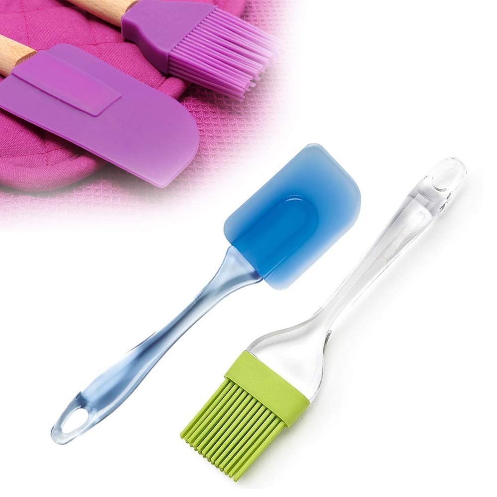 Non-Stick Baking Spatula & Brush Set