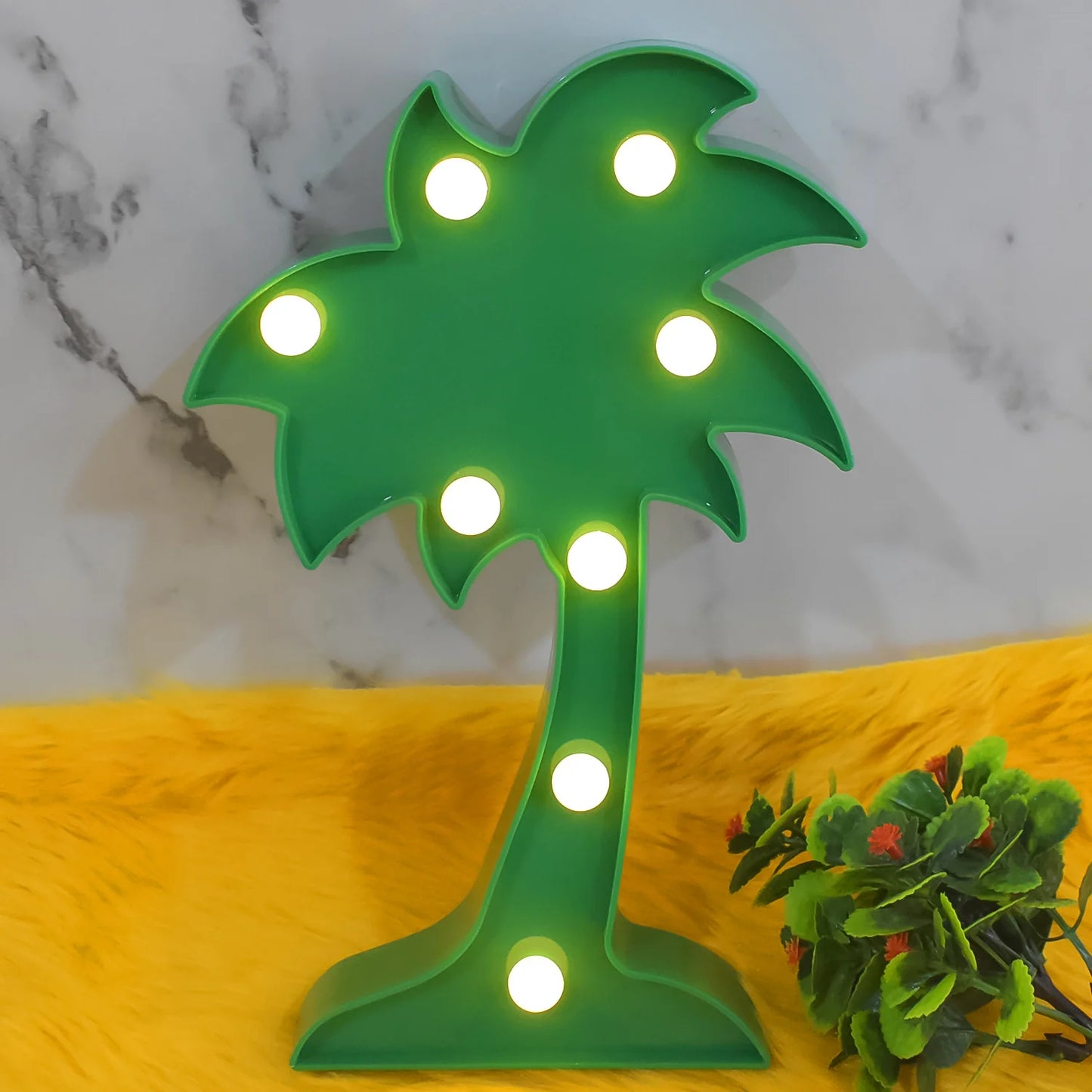 Elegant Coconut LED Lamp