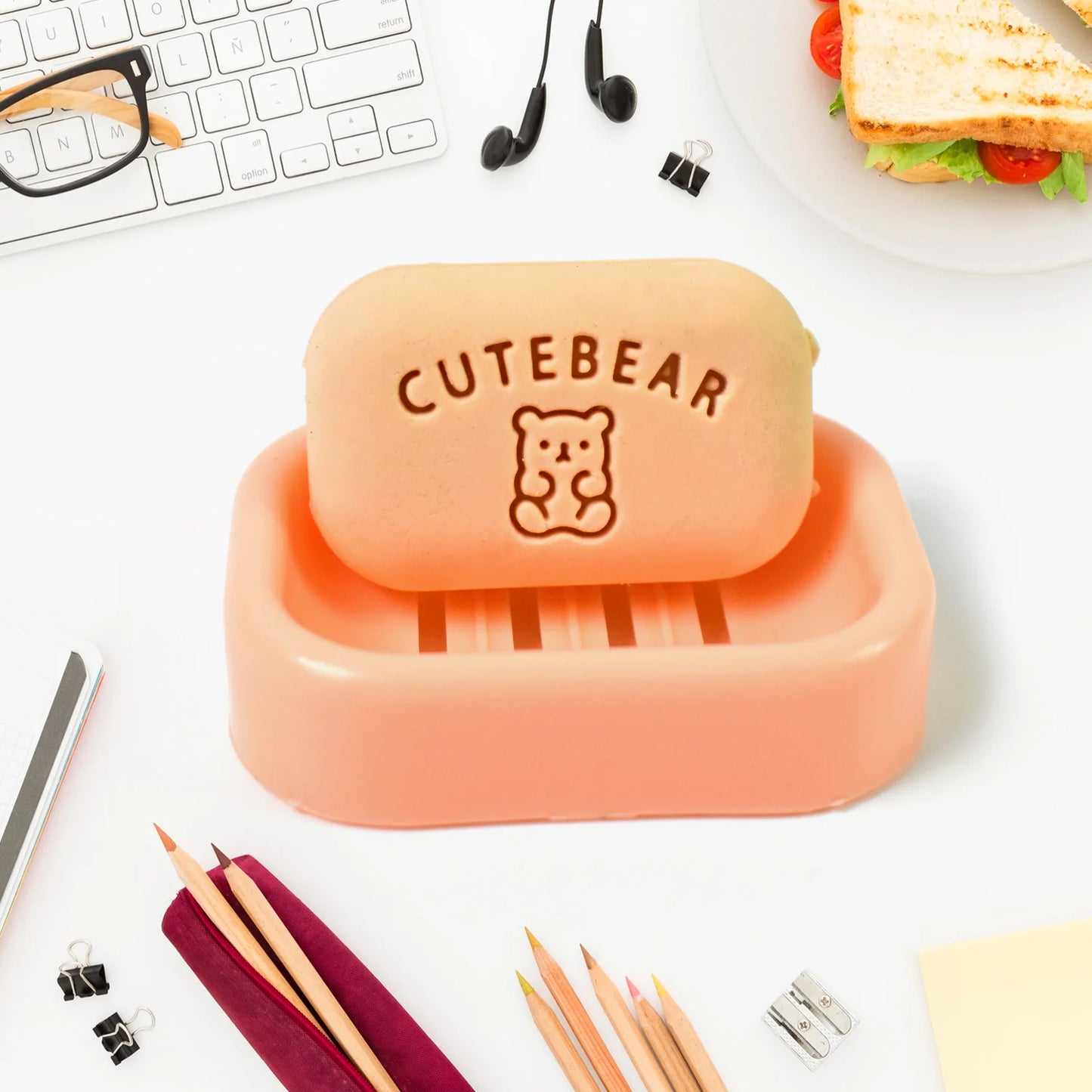 Soap-Shaped Fun Erasers