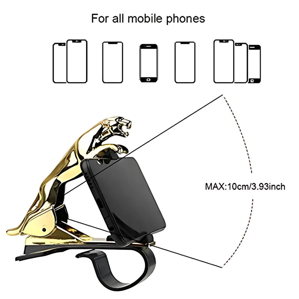 Jaguar dashboard phone holder for car