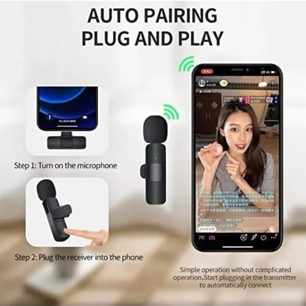 K8 wireless lav mic