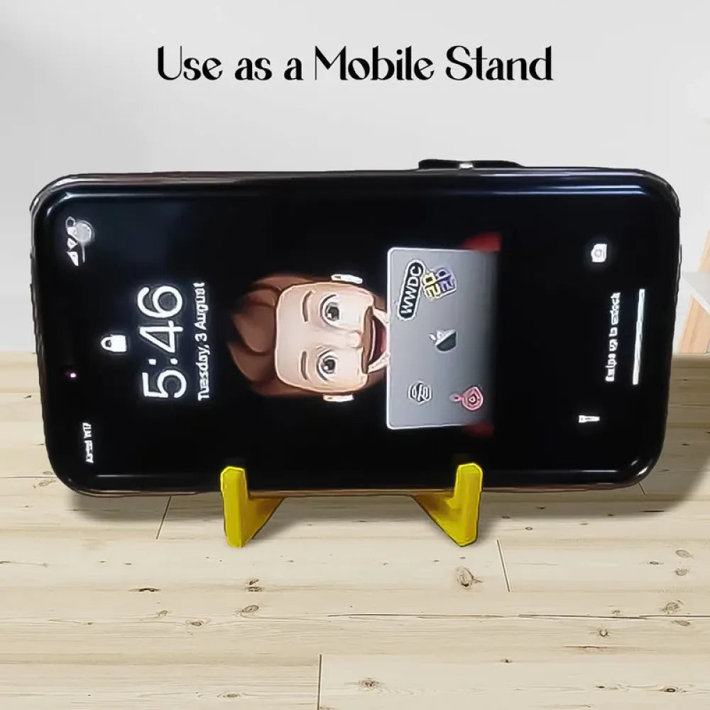 Keychain mobile stand holder - home improvement