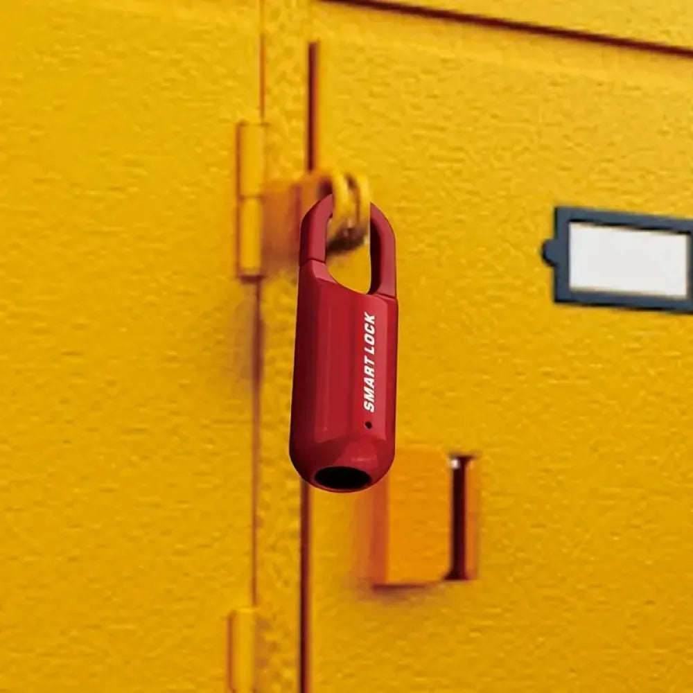 Keyless fingerprint padlock – secure & portable - home improvement