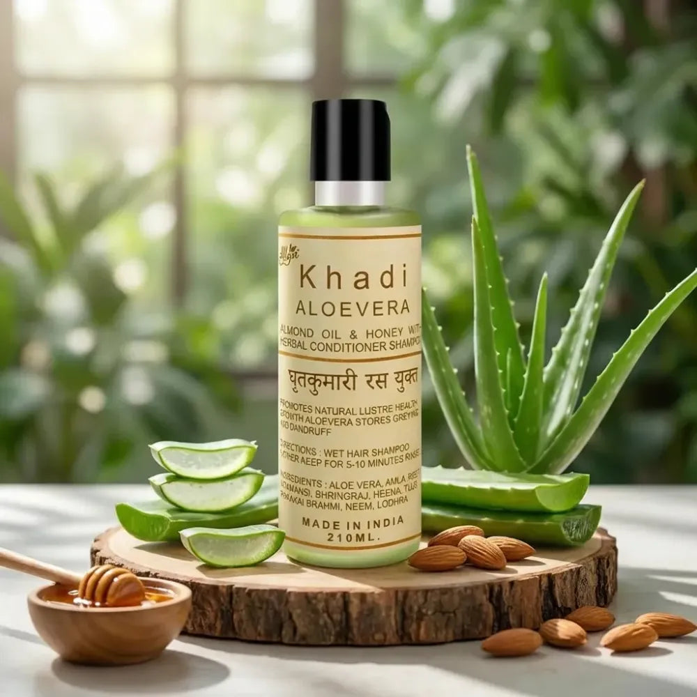 Khadi aloe vera shampoo – 400ml
