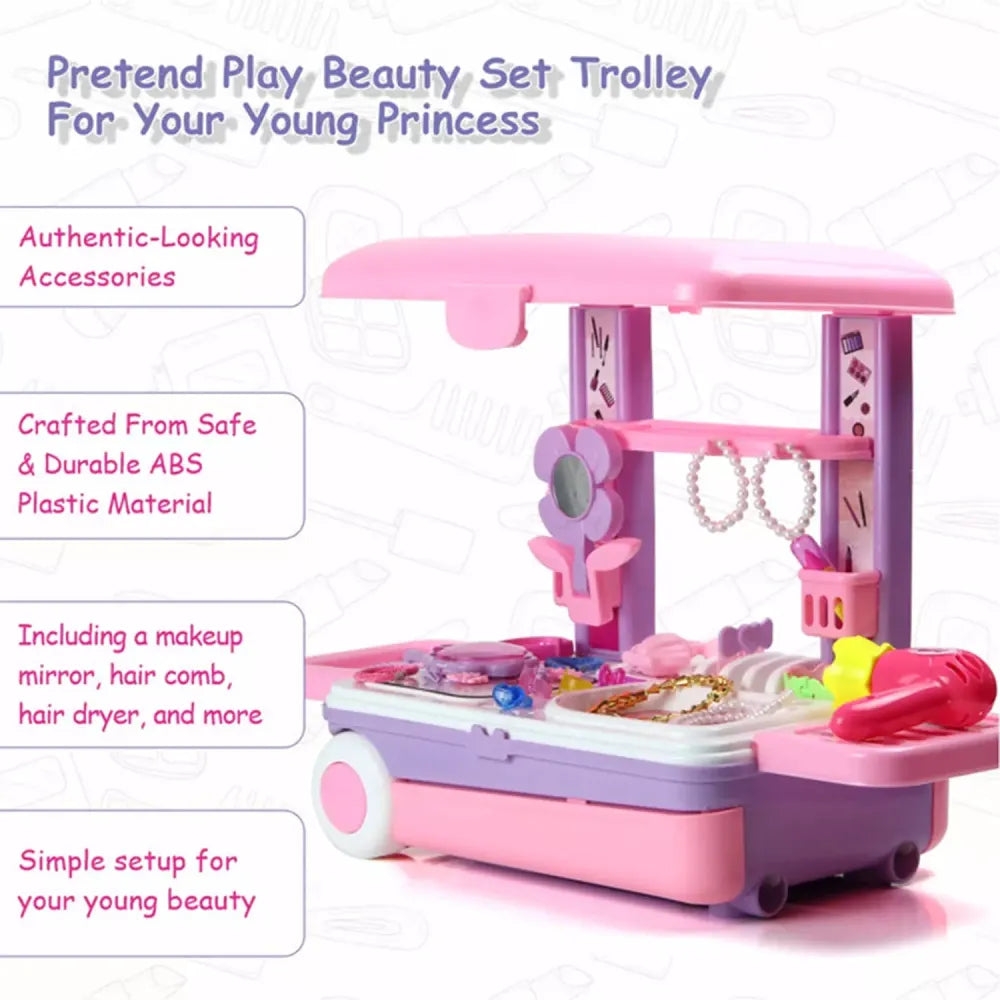 Kids’ beauty set trolley - toys