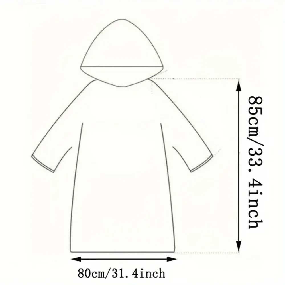 Kids’ emergency raincoat ball - home improvement