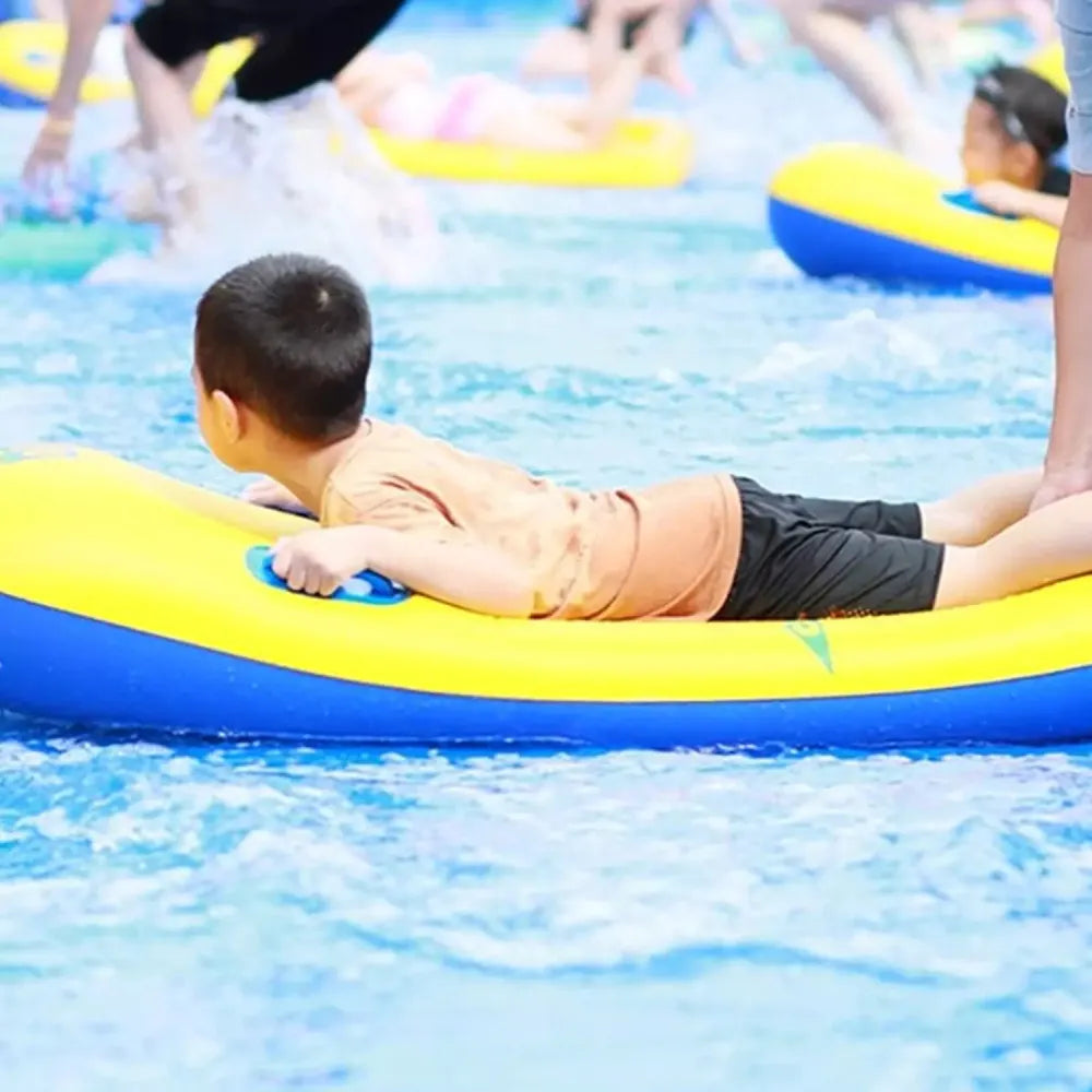Kids inflatable bodyboard with handles - home improvement