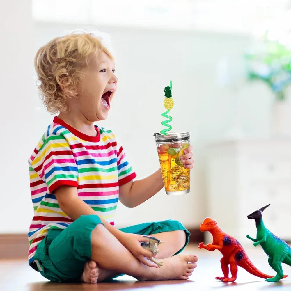 Kidsβ reusable party straws - kitchen tool