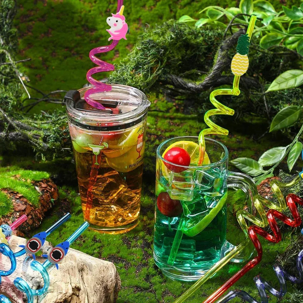Kidsβ reusable party straws - kitchen tool