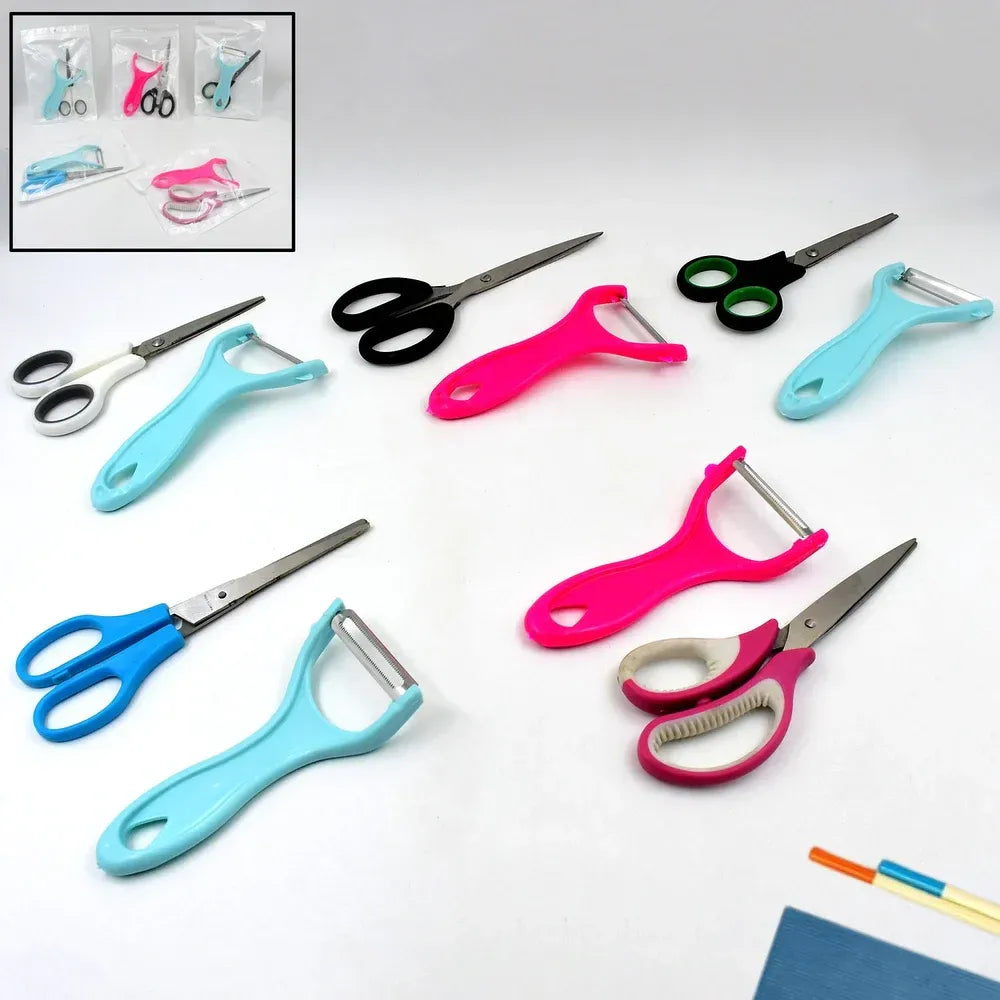 Kitchen scissors & peeler set - home