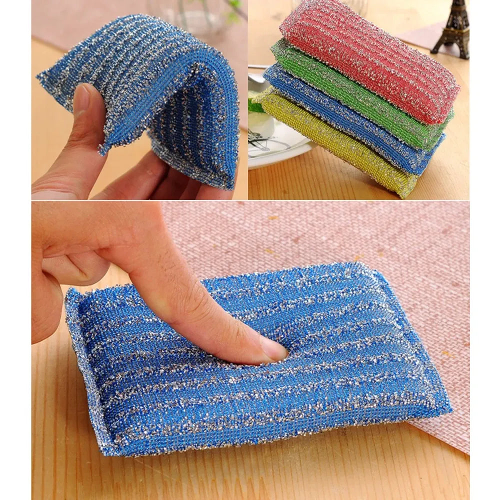 Kitchen utensil scrubber pads – pack of 12 - home &