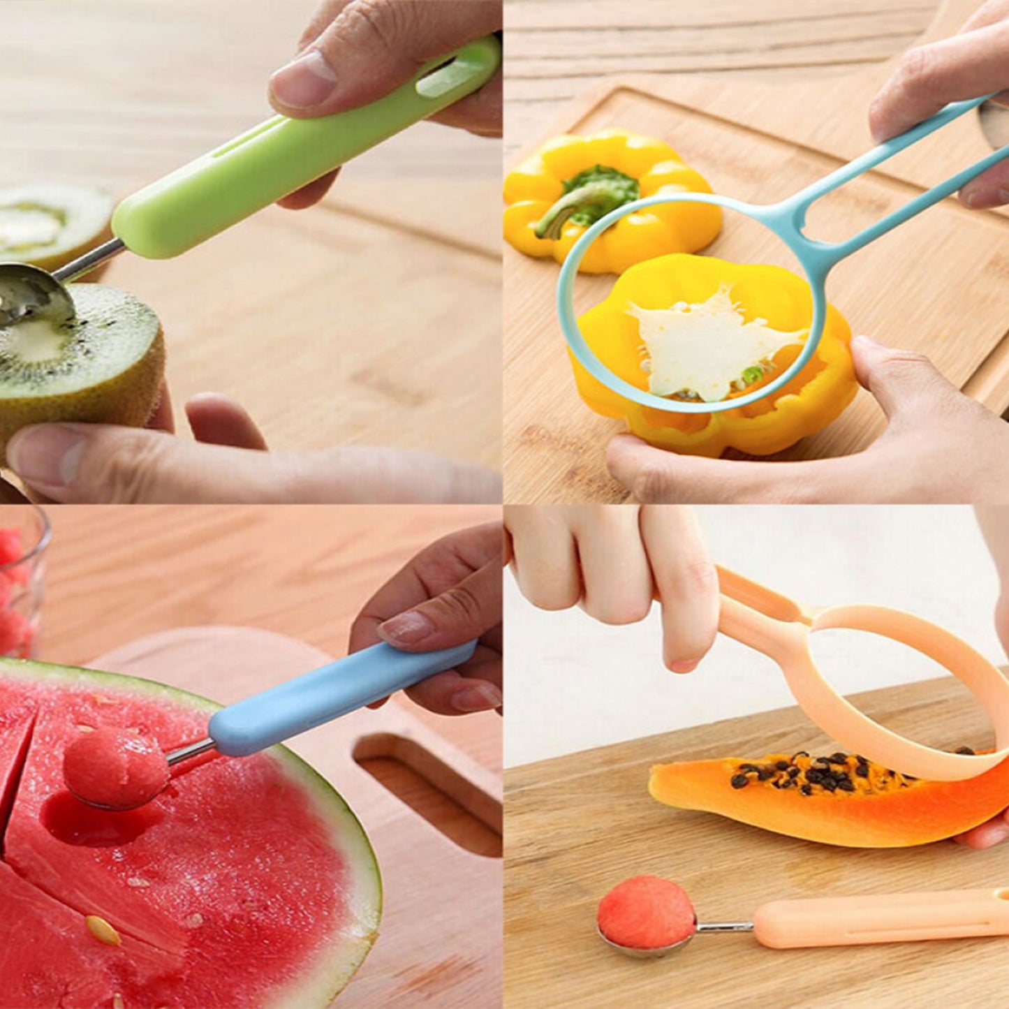 2-in-1 Fruit Peeler & Baller
