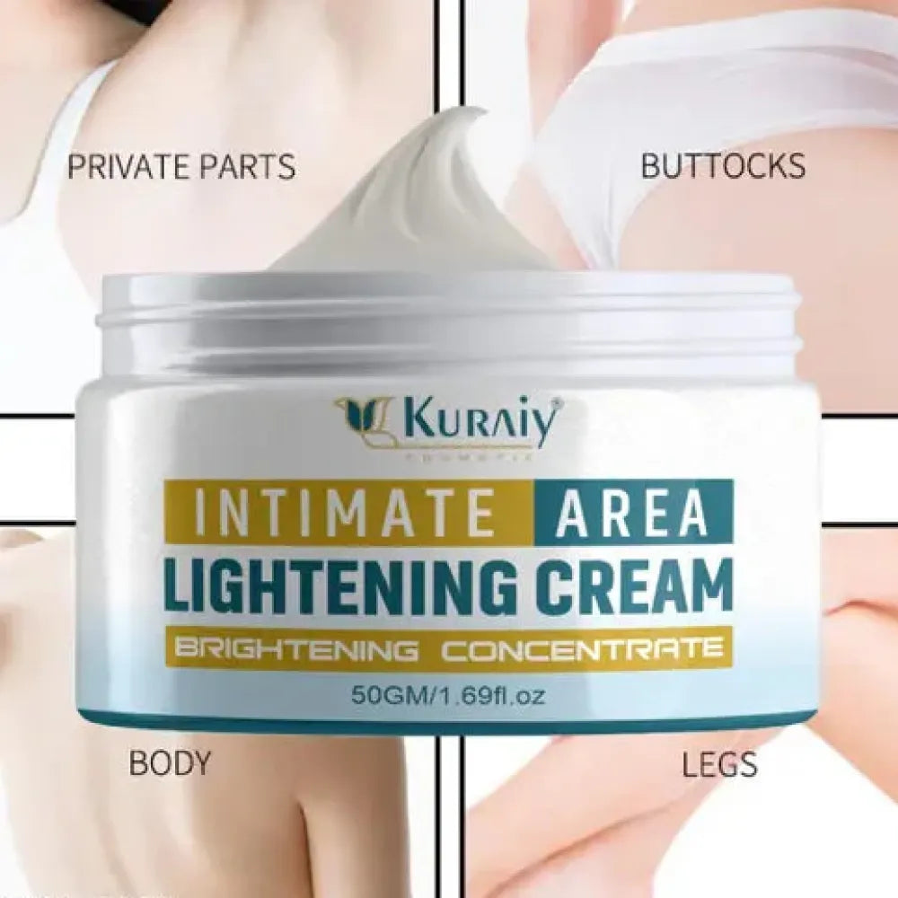 Kurai body care cream for sensitive areas | helps even skin tone - pack of 2