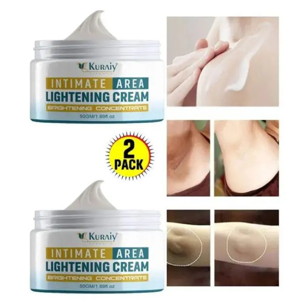 Kurai body care cream for sensitive areas | helps even skin tone - pack of 2
