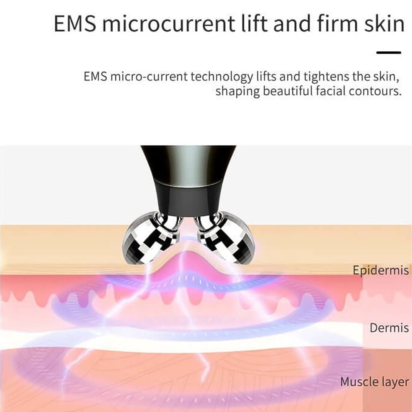 Microcurrent Face Lift Roller