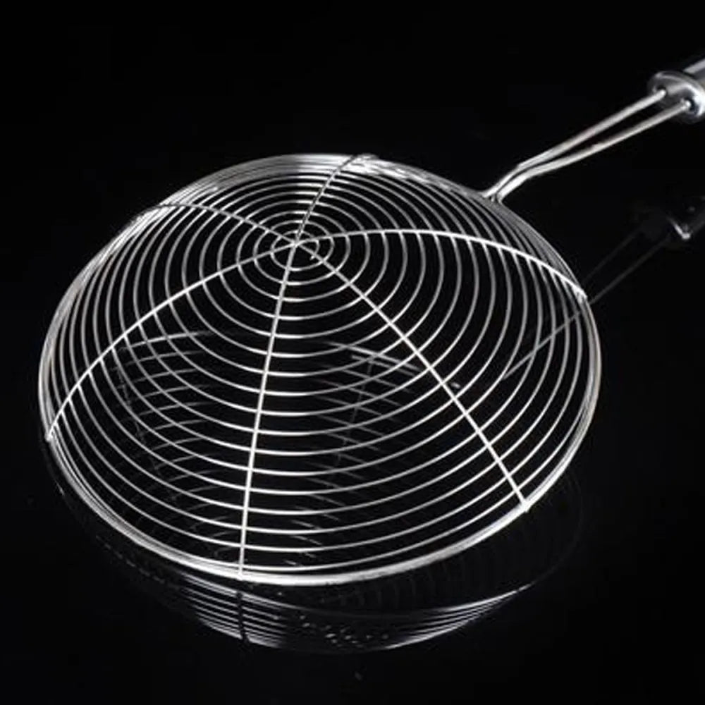 Large stainless steel oil strainer - home & kitchen