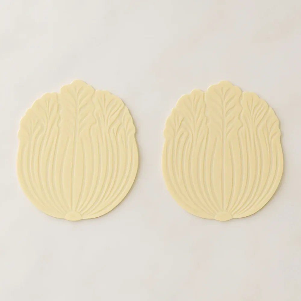 Leaf silicone coaster set - home & kitchen