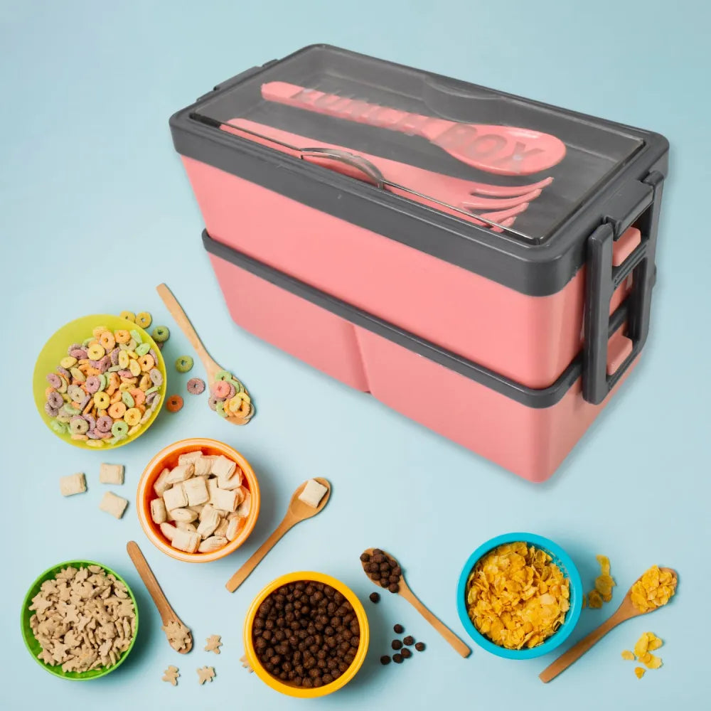 Leak-proof 3-compartment lunch box - home & kitchen